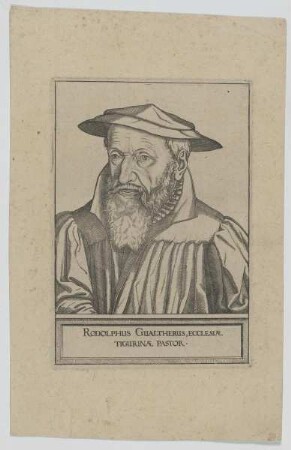 Bildnis des Rodolphus Gualtherus