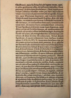 Oratio habita ad patres in sacro Concilio Tridentino ... : Die 21. Maii 1563