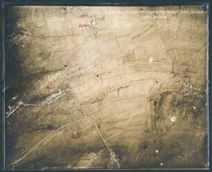 Foto des Geländes um Bonzée, Villers (-sous-Bonchamp), Mont Villers und Mesnil-sous-les-Côtes (Luftbild)