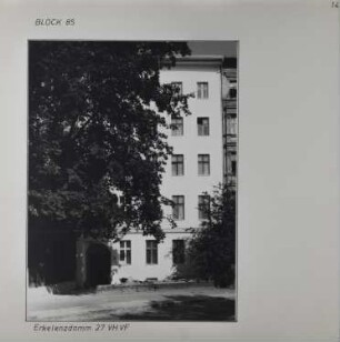 Fotografie: Erkelenzdamm 27, um 1981