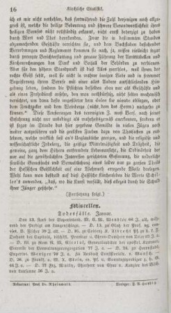 16 Miscellen