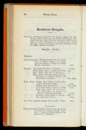 Artillerie=Brigade.