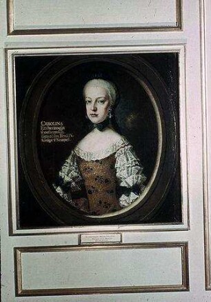 Bildnis der Erzherzogin Maria Carolina von Österreich, vermählte Königin von Neapel und Sizilien