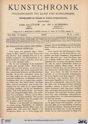 Heft 21 (4. April 1895)