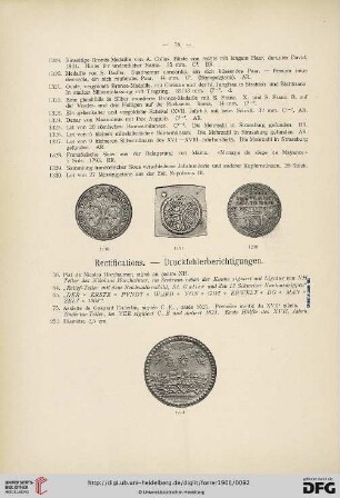 Rectifications. – Druckfehlerberichtigungen.