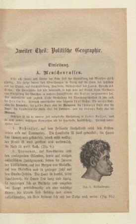 Zweiter Theil: Politische Geographie