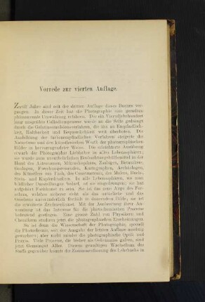 Vorrede zur vierten Auflage.