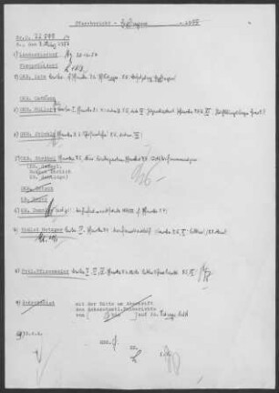 Erpfingen mit Stetten/Holstein: Pfarrbericht 1955