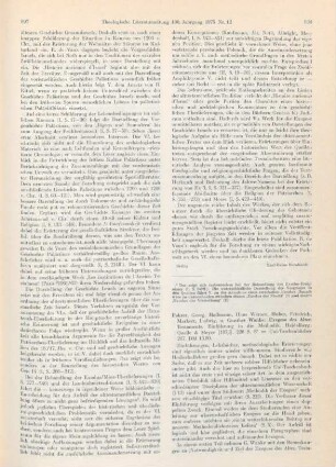 898-900 [Rezension] Exegese des Alten Testaments