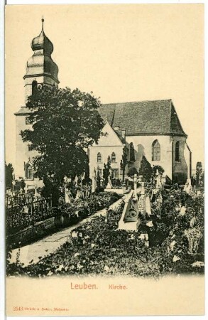 Leuben. Kirche