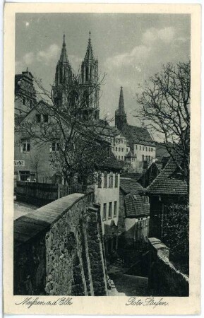 Meißen. Rote Stufen