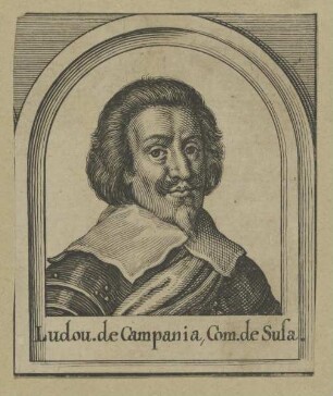 Bildnis des Ludouicus de Campania, Comes de Susa
