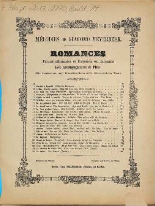 Mélodies : romances ; paroles allemandes et françaises ou italiennes avec accompagnement de piano, 5. Guide au bord ta nacelle