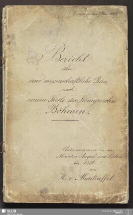 Bericht über eine wissenschaftliche Reise nach einem Theile des Königreiches Böhmen - 18.7267 2.