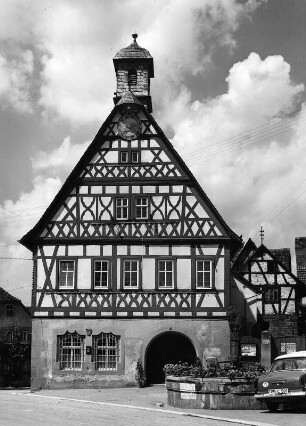 Külsheim Main-Tauber-Kreis. Ehemaliges Rathaus (1522)