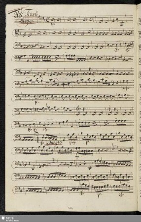 265. Finale/Quartetto: Innanzi à un bel sembiante / Sarti, G.
