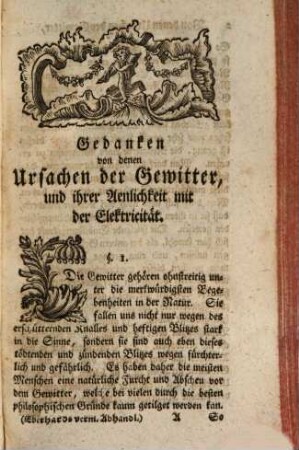 D. Johann Peter Eberhards vermischte Abhandlungen aus der Naturlehre, Arzneigelahrtheit und Moral. [1]