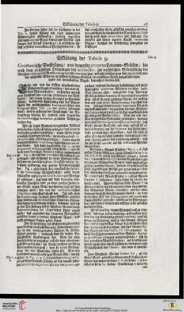 Erklaerung der Tabula 9