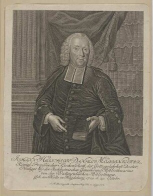 Bildnis des Johann Heinrich Daniel Moldenhawer