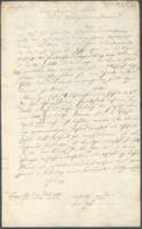 Brief von Regensburgische Botanische Gesellschaft an Regenkreis / Generalcommissariat