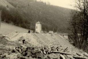 Transformatorenhaus der Grube Bendisberg bei Virneburg in der Eifel