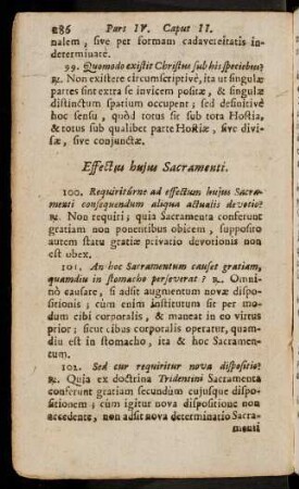 286-296, Effectus hujus Sacramenti; ...
