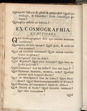 Ex Cosmographia.