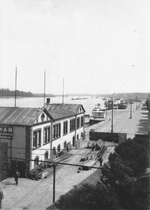 Lagerhalle der Firma MAN, Gustavsburg