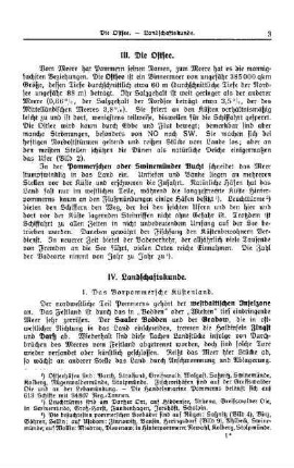 IV. Landschaftskunde