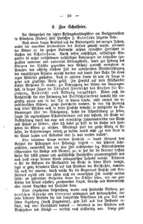 Zur Schulfeier : Sprechsaal