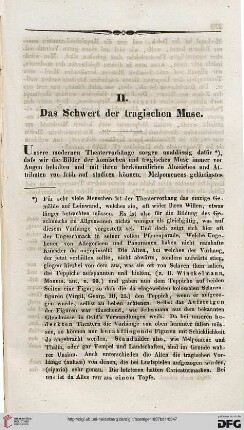 II: Das Schwert der tragischen Muse