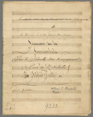 Potpourris; vlc, pf; op. 5 - BSB Mus.Schott.Ha 9690-2