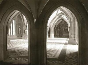 Meißen. Albrechtsburg. Blick in den Kirchensaal (um 1475)