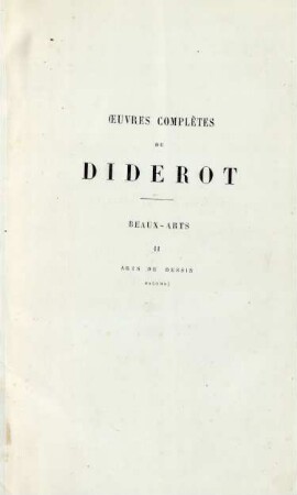 T. 11: Œuvres complètes de Diderot