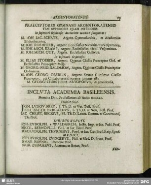 Incluta Academia Basileensis