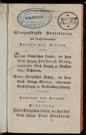 [Landwirthschaftliche Annalen des Mecklenburgischen Patriotischen Vereins ... Zweiten Jahrgangs zweite Hälfte = Neue Annalen der Mecklenburgischen Landwirthschafts-Gesellschaft ... Achten Jahrgangs zweite Hälfte]