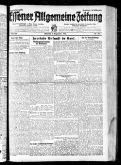 Essener allgemeine Zeitung. 1918-1943