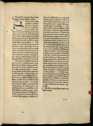 125r, Sequuntur tractatus super tribus evangelij canticis Prologus.
