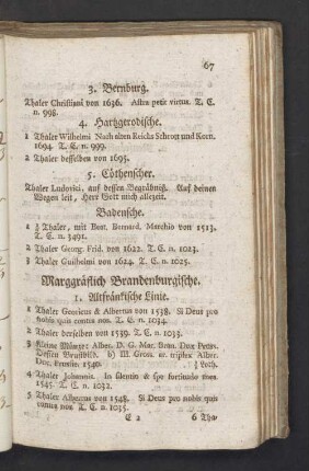 Marggräflich Brandenburgische.