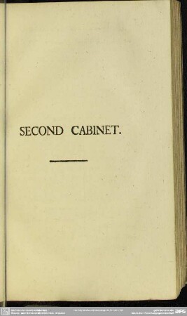 Second Cabinet