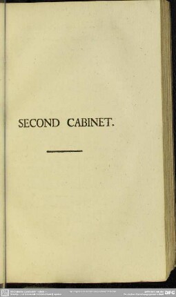 Second Cabinet