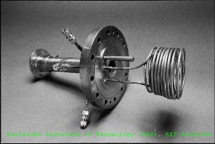 Unbekanntes Bauteil mit Spirale der Hauptabteilung Ingenieurtechnik (HIT)