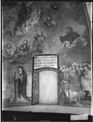 Veringenstadt Peterskapelle (Burgkapelle) Wandmalerei