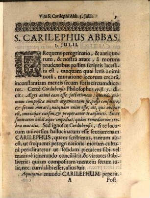 Calendarium Annale Benedictinum Per Menses Et Dies Sanctis ejusdem Ordinis inscriptum : Accessêre SS. Icones cupris expressae â R. R. P. Amando Liebhaber OSB. ejusdem loci & Ord. ... inventae. 3, [Juli - Sept.]