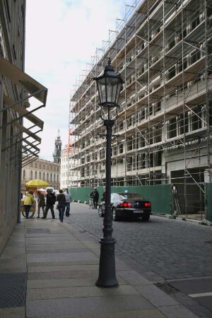 Dresden-Altstadt. Landhausstraße