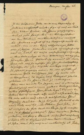 Brief 1: 2.? Februar 1826