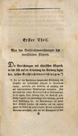 Der Beischlaf : Eine phisiologische, historische und philosophische Darstellung in drei Theilen, 1