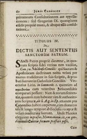 Titulus IV. - Titulus X.