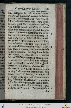 Caput IX.De Appellationis Extrajudicialis Contrariis et Affinibus