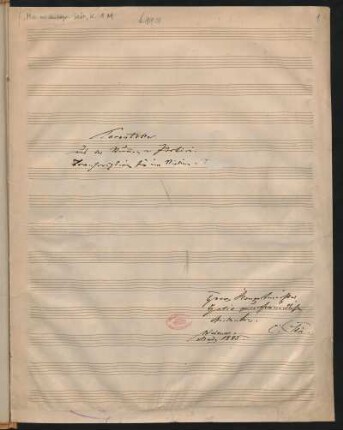 La Muette de Portici. Auszüge. Arr.; vl; e-Moll